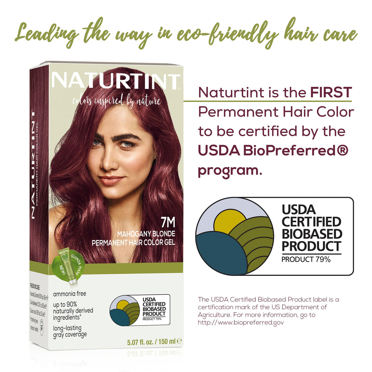 Naturtint 7M Mahogany Blonde Permanent Hair Color (Pack of 1), Ammonia Free, Vegan, Cruelty Free, up to 100% Gray Coverage, Long Lasting Results Beauty & Personal Care Naturtint