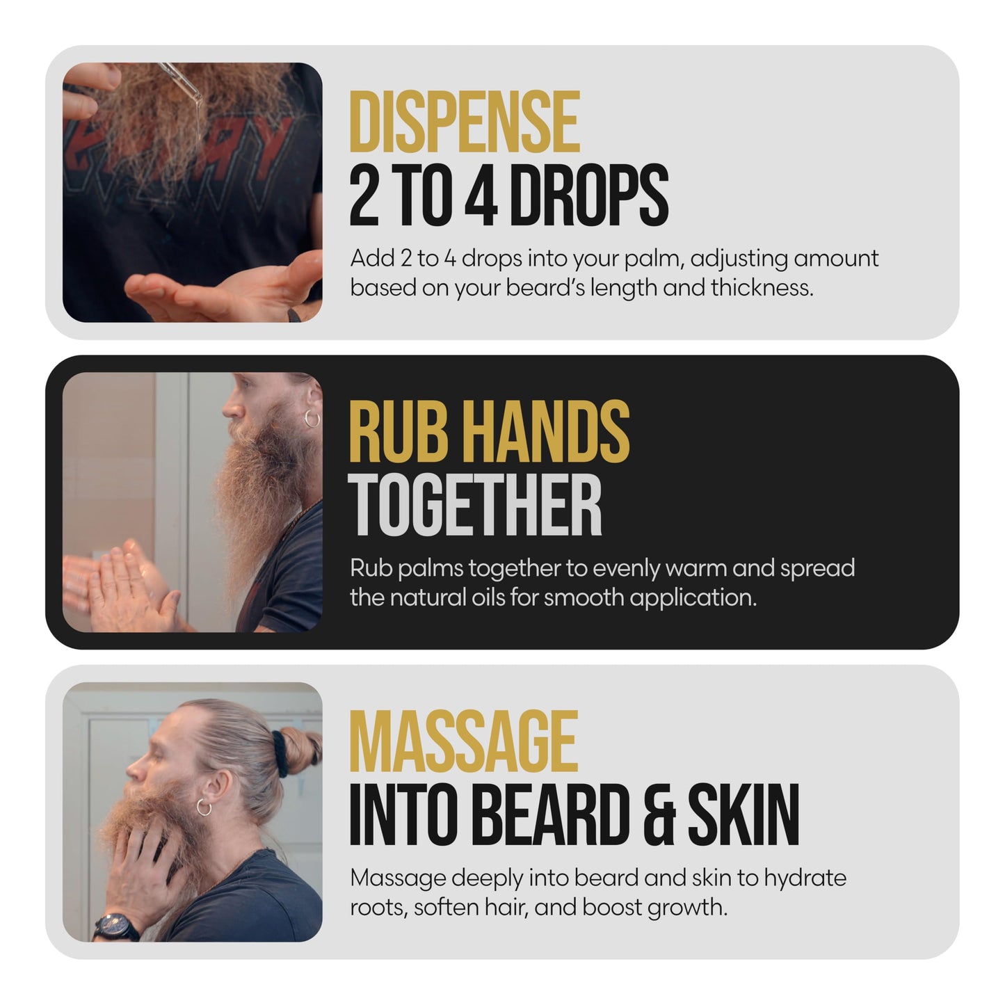 The Beard Struggle - Beard Growth Oil - Asgardian Secret, Gold Collection (1 Fl oz) - Night Liquid Elixir - Beard Oil for Men - Softens, Moisturizing Beauty & Personal Care The Beard Struggle