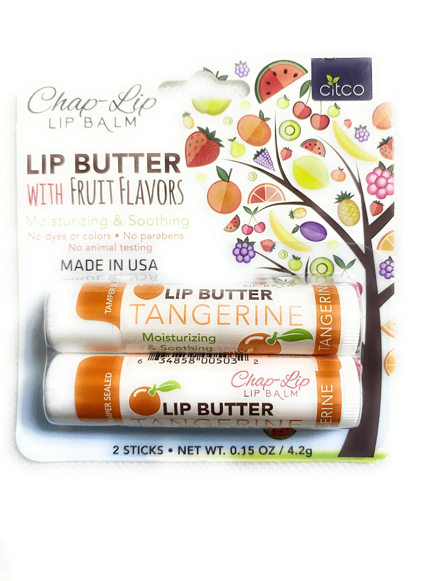 CHAP-LIP, LIP BUTTER, LIP BALM (TANGERINE) Beauty and Personal Care Chap-Lip