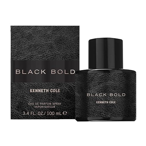 Kenneth Cole Black Bold Eau de Parfum Cologne for Men, 3.4 Fl Oz Beauty & Personal Care Kenneth Cole