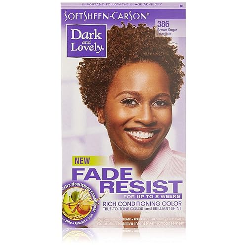 Dark and Lovely Fade Resistant Rich Conditioning Color, No.386, Brown Sugar, 1 ea (Pack of 4) Beauty & Personal Care Dark & Lovely