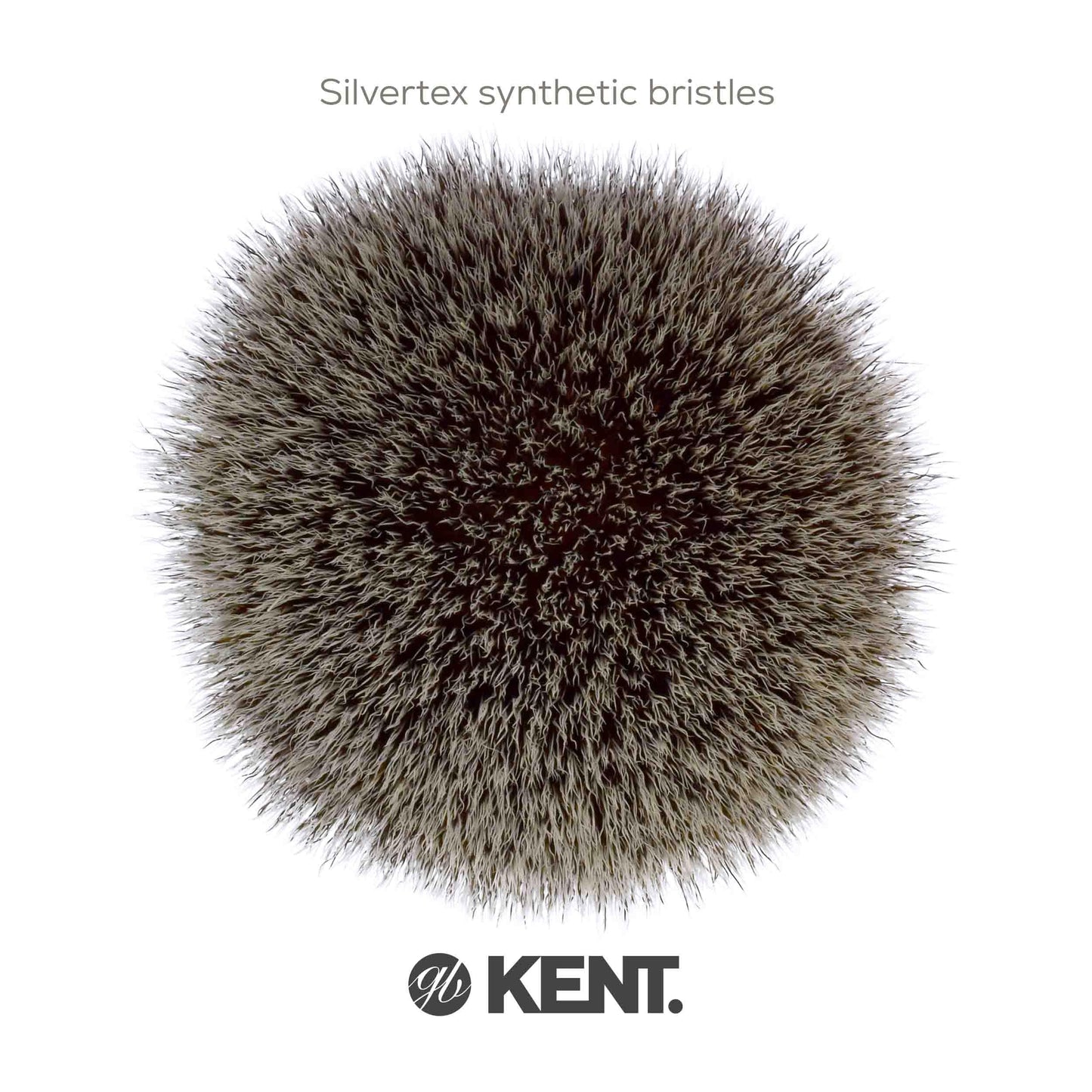 Kent BK8S Shaving Brush with Ultra-Soft Silvertext Synthetic Bristles and Faux Ivory Resin Handle to use with Shave Cream or Soap for a Perfect Beauty and Personal Care KENT