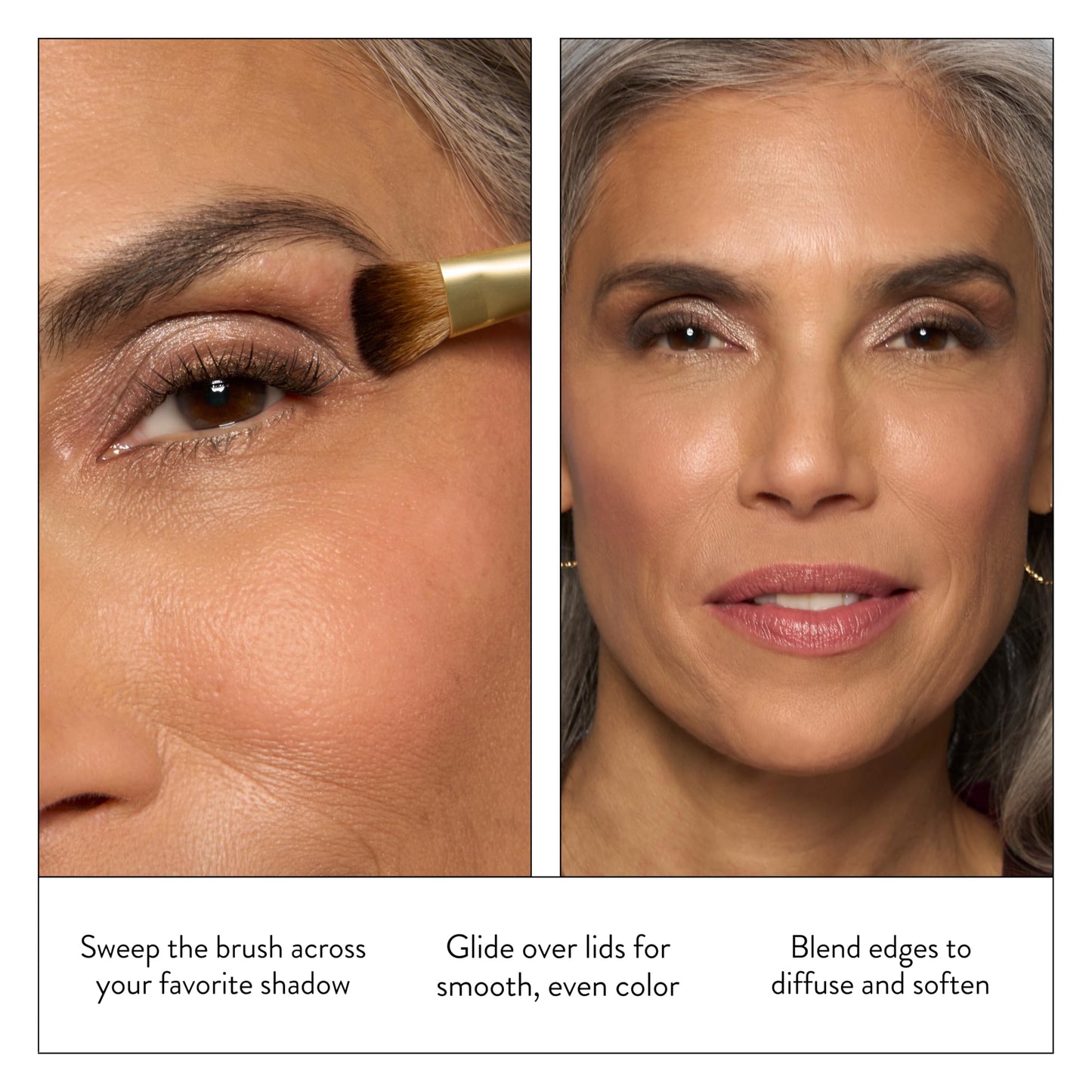 LAURA GELLER All-Over Eye Shadow Brush - Tapered Eyeshadow Brush with High Bristle Count - Ultra-Soft Eyeshadow Blending Brush for Precision Beauty & Personal Care LAURA GELLER NEW YORK