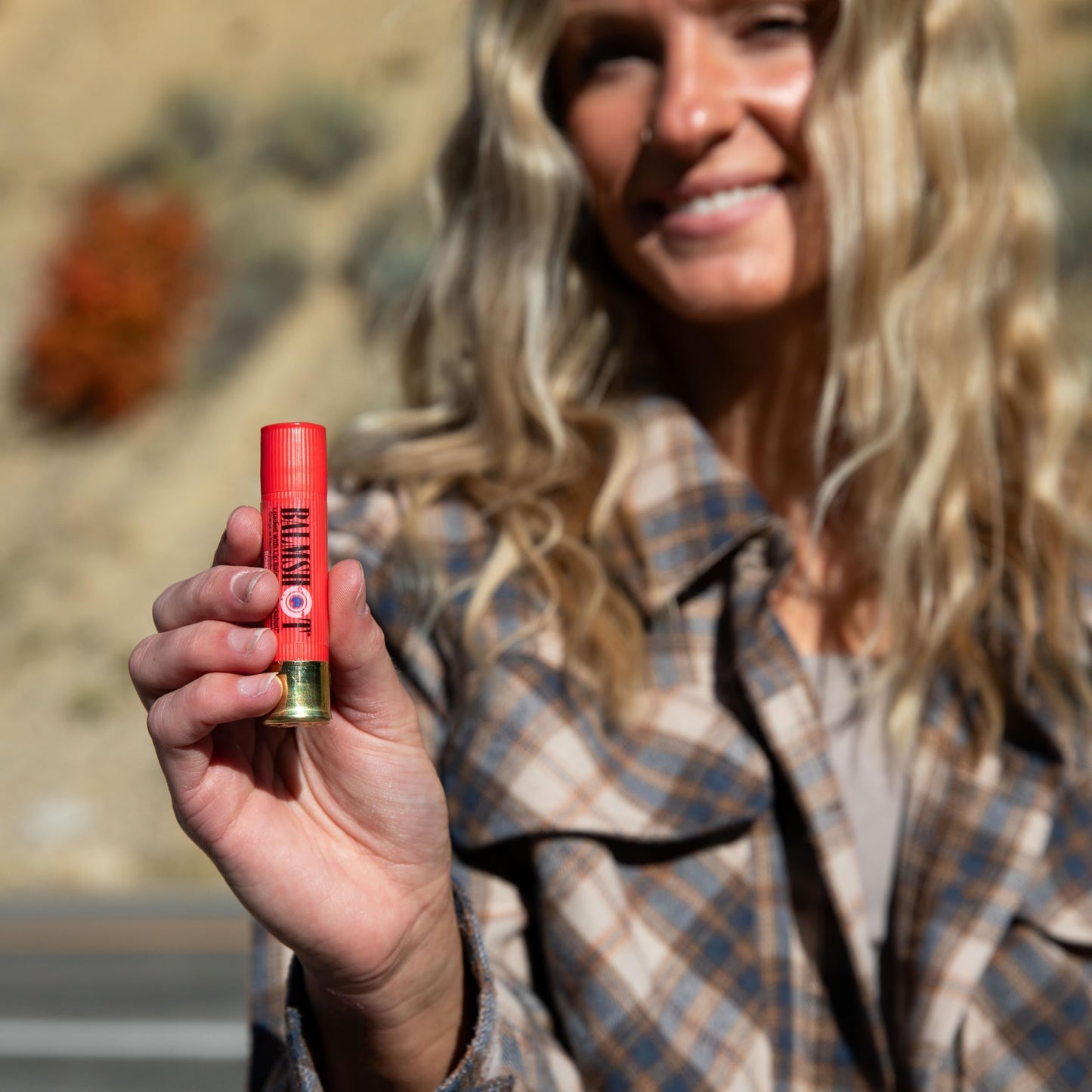BALMSHOT 100% All-Natural Pomegranate Lip Balm SPF 15 - Natural Beeswax Chapstick, Moisturizing Lip Protector for Very Dry Lips, 20-Gauge Brass Beauty and Personal Care Balmshot