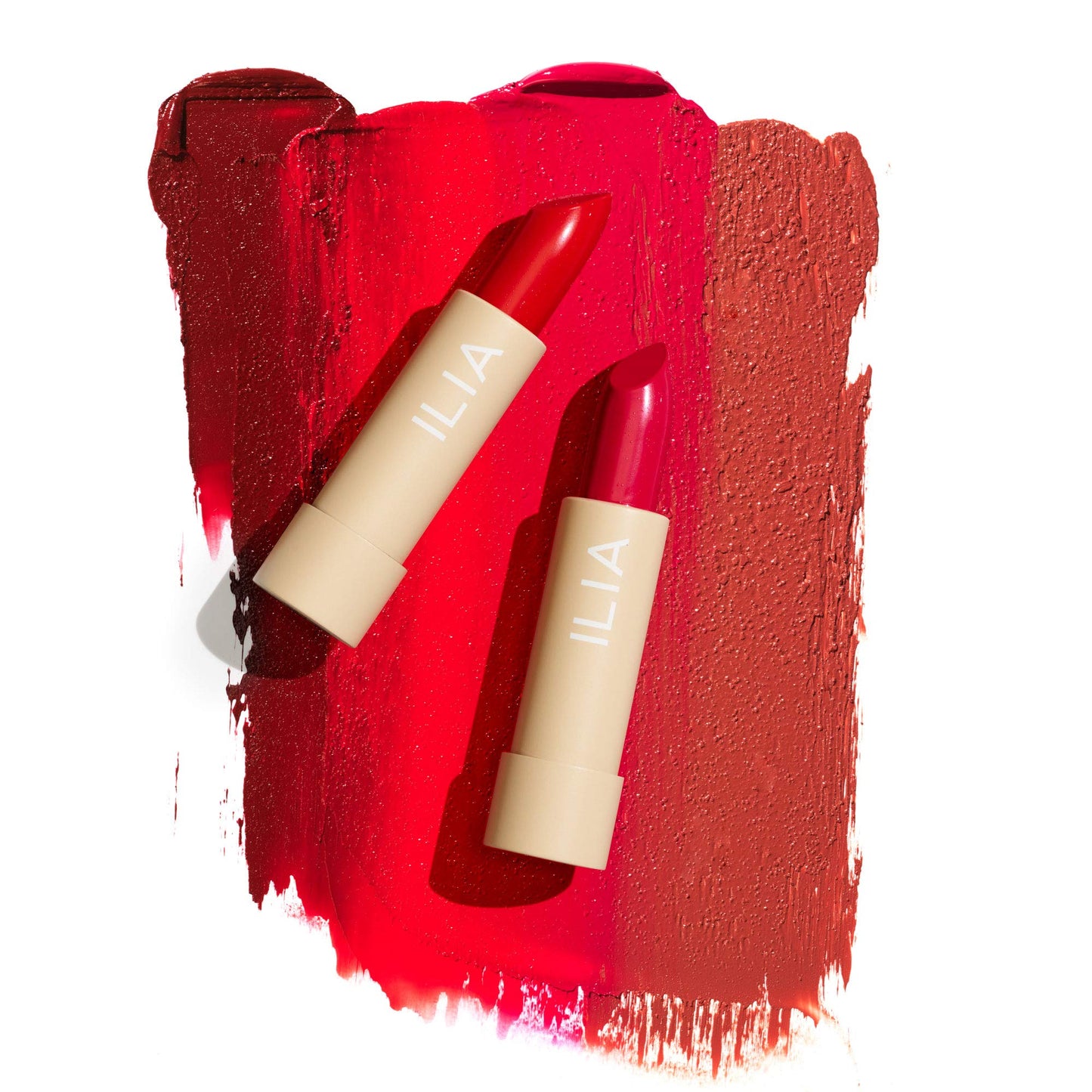 ILIA - Color Block Lipstick | Non-Toxic, Vegan, Cruelty-Free, Hydrating + Long Lasting, No Budge Color with Full Coverage (Wild Aster (Berry Brown Beauty & Personal Care ILIA