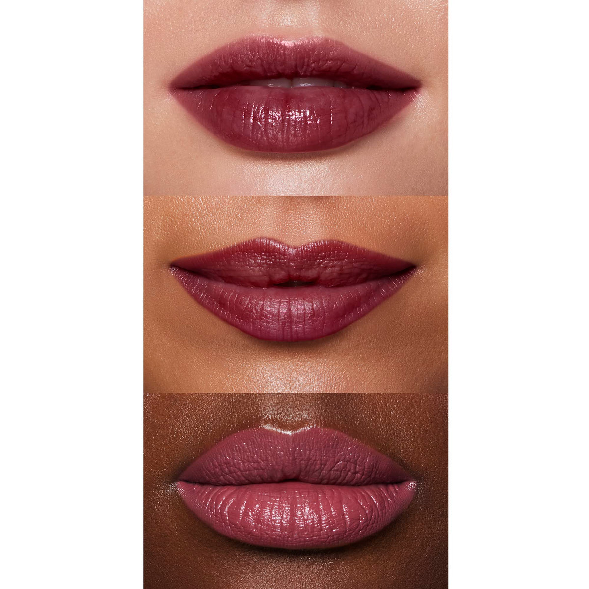 e.l.f. O Face Satin Lipstick, Richly Pigmented, Nourishing & Long-Lasting Creamy Lipstick, Infused With Jojoba, Vegan , Shameless Beauty & Personal Care e.l.f.