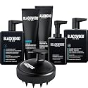 BLACKWOOD FOR MEN Hydro Cleanse Complete Set including Scalp Massager, Hydroblast Shampoo, Hydroblast Conditioner, Pure Moisture Body Wash, & BioFuse Beauty & Personal Care Blackwood For Men