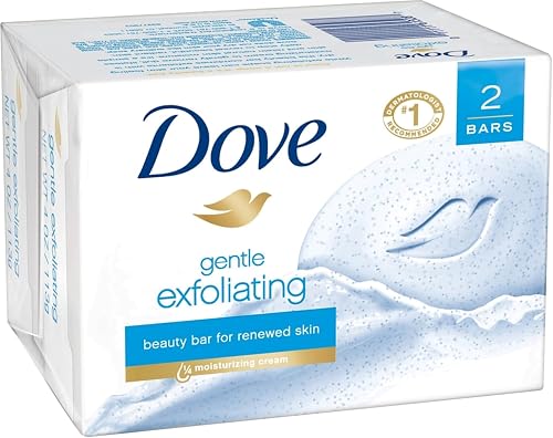 Dove Gentle Exfoliating Beauty Bars, 4.25 oz bars, 2 ea (Pack of 5) Beauty & Personal Care Dove