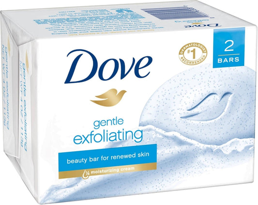 Dove Gentle Exfoliating Beauty Bars, 4.25 oz bars, 2 ea (Pack of 5) Beauty & Personal Care Dove