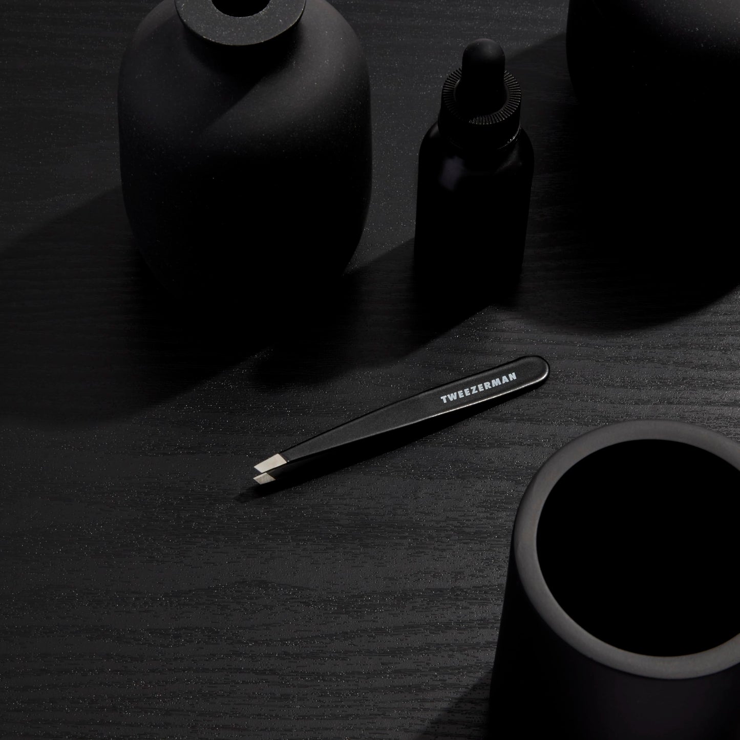 Tweezerman G.E.A.R. Slant Tweezer (Midnight) Beauty & Personal Care Tweezerman
