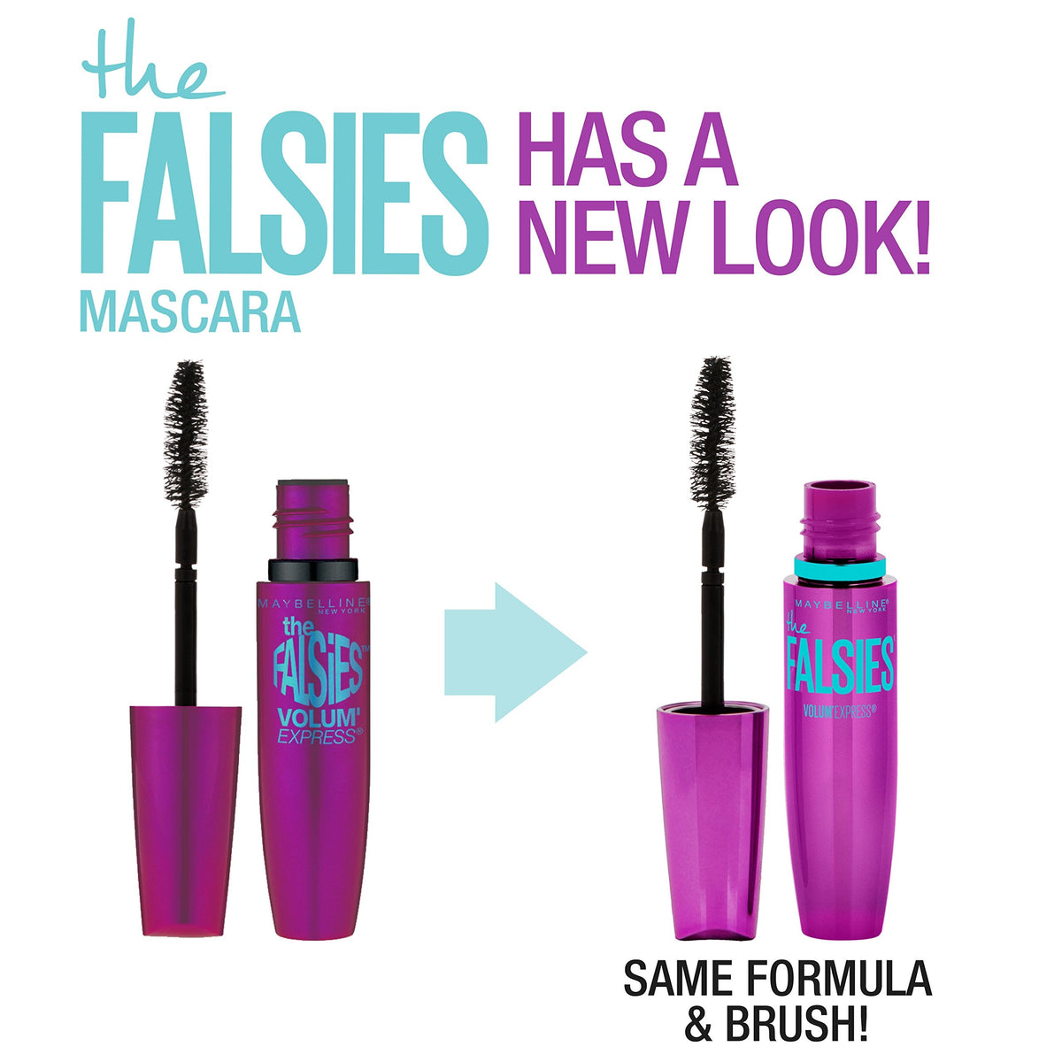 Maybelline New York The Falsies Volume' Express Washable Mascara, Brownish Black, 0.25 Fluid Ounce Beauty & Personal Care MAYBELLINE