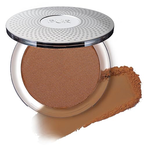 PUR Beauty 4-in-1 Pressed Mineral Makeup Powder Foundation with SPF 15 - Concealer & Finishing Compact Pressed Powder for Face - Buildable Medium Beauty & Personal Care PÜR MINERALS