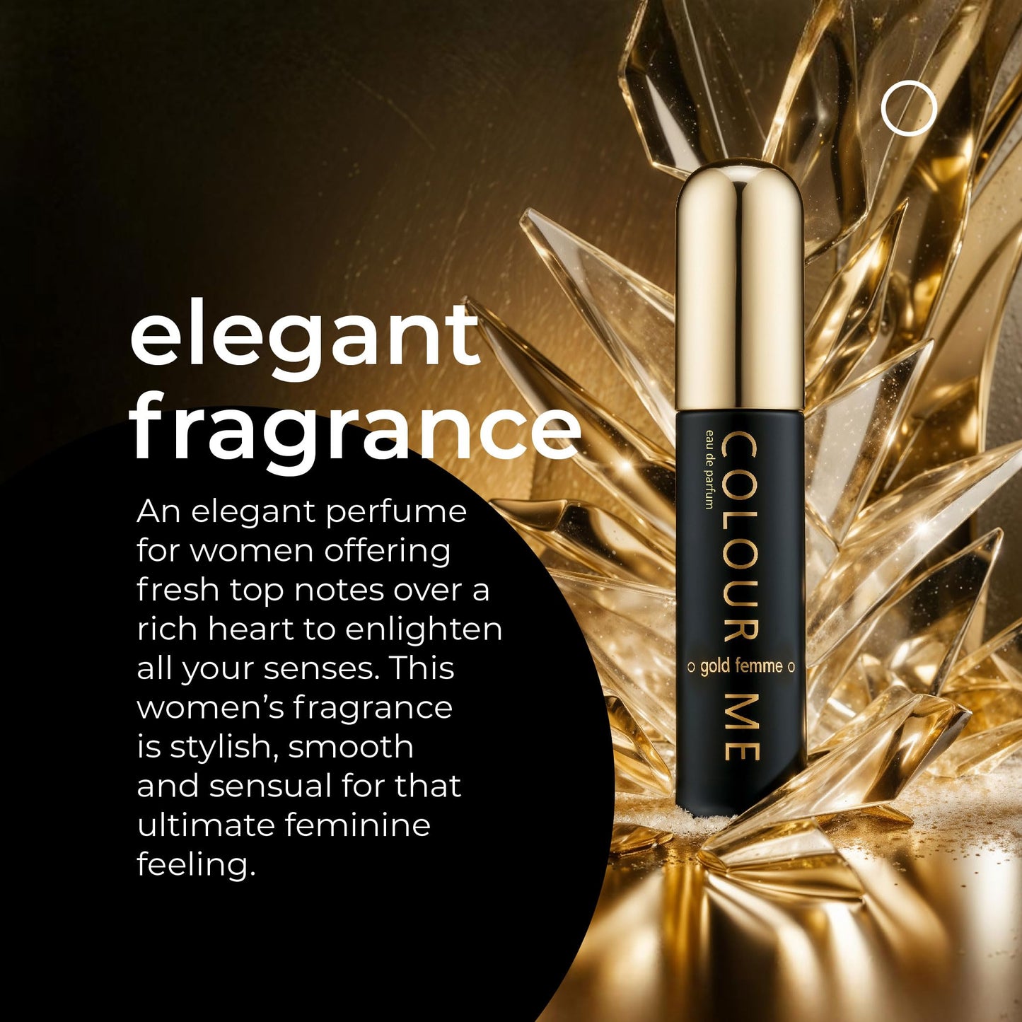 Colour Me Femme Gold by Milton-Lloyd for Women - 1.7 oz PDT Spray Beauty & Personal Care COLOUR ME