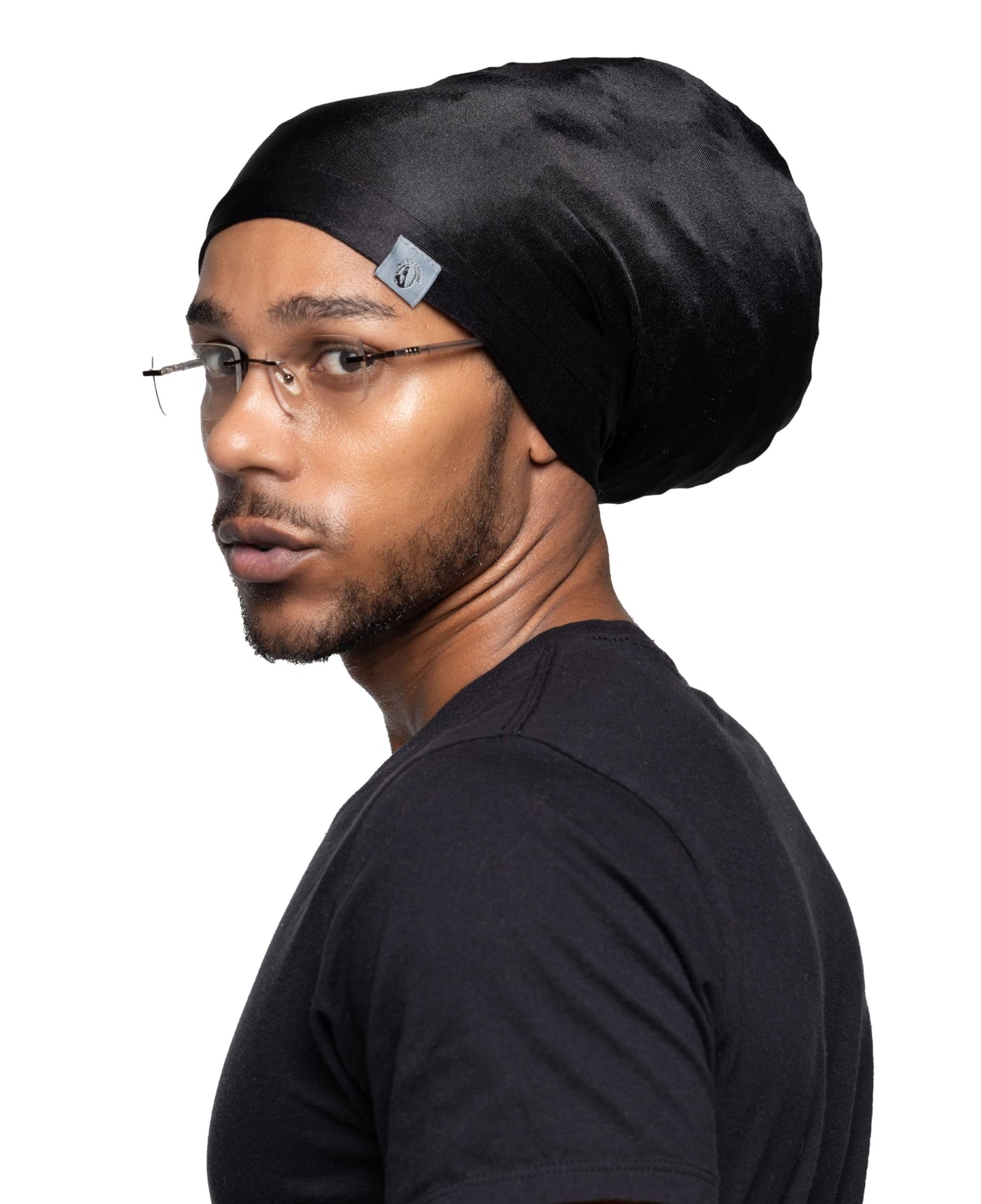 Fairy Black Mother Dreadlocks Satin Locs Bonnet Cap for Men and Women(Black, Large) Beauty and Personal Care My Fairy Black Mother