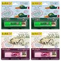 BALMSHOT Lip Balm 4-Pack - Minty Combo Variety Pack - (2) Cool Mint & (2) Vanilla Mint - SPF 15 Beeswax Chapstick Formula, 20-Gauge Brass Shotgun Beauty & Personal Care Balmshot