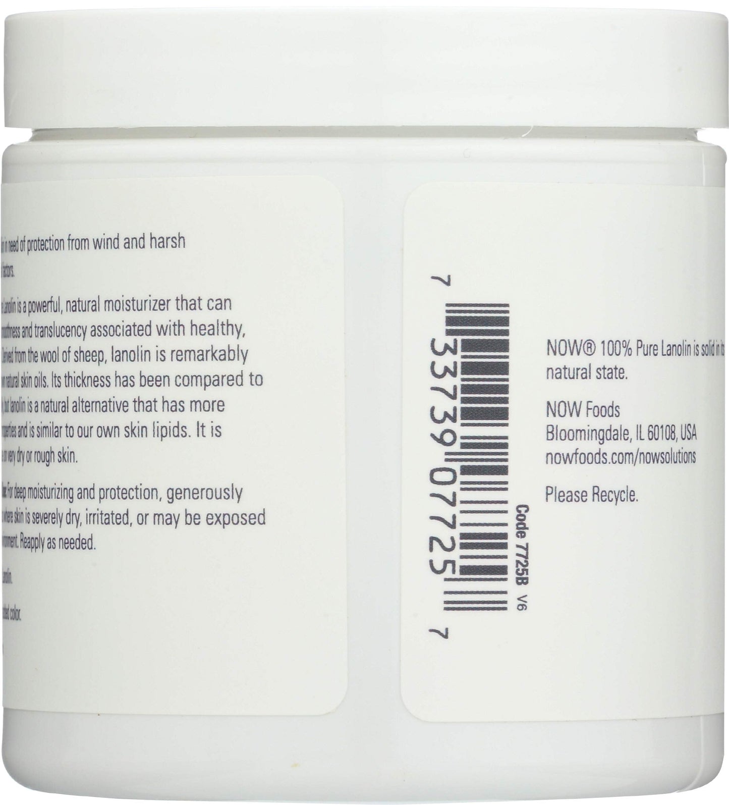 Now Foods Pure Lanolin - 7 oz. Beauty & Personal Care NOW Foods