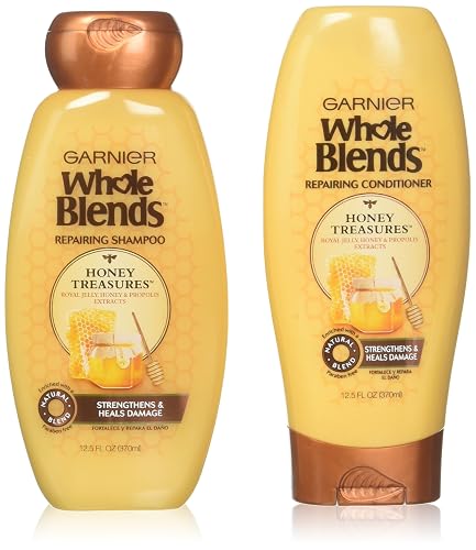 Garnier Whole Blends Honey Treasures Shampoo and Conditioner 12.5 Ounces each Beauty & Personal Care Garnier