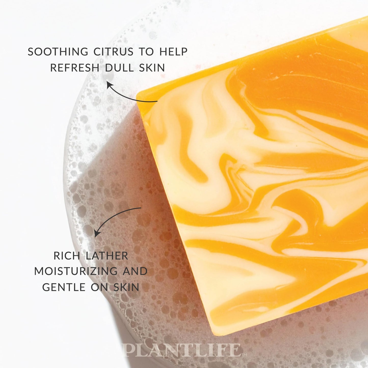 Plantlife Vanilla Orange Bar Soap - Moisturizing and Soothing Soap for Your Skin - Hand Crafted Using Plant-Based Ingredients - Made in California 4oz Beauty & Personal Care Plantlife
