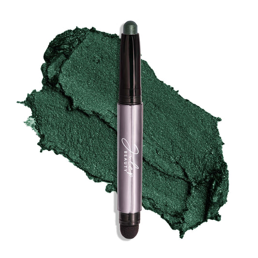 Julep Eyeshadow 101 Cream-to-Powder Waterproof Shadow Stick - Evergreen Shimmer - Long-Lasting, Crease-Proof, Deep Green Shimmer Cream Eyeshadow Beauty & Personal Care Julep