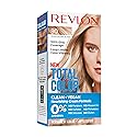 Revlon Total Color Permanent Hair Color, Clean and Vegan, 100% Gray Coverage Hair Dye, 80 Medium Natural Blonde, 3.5 oz Beauty & Personal Care REVLON