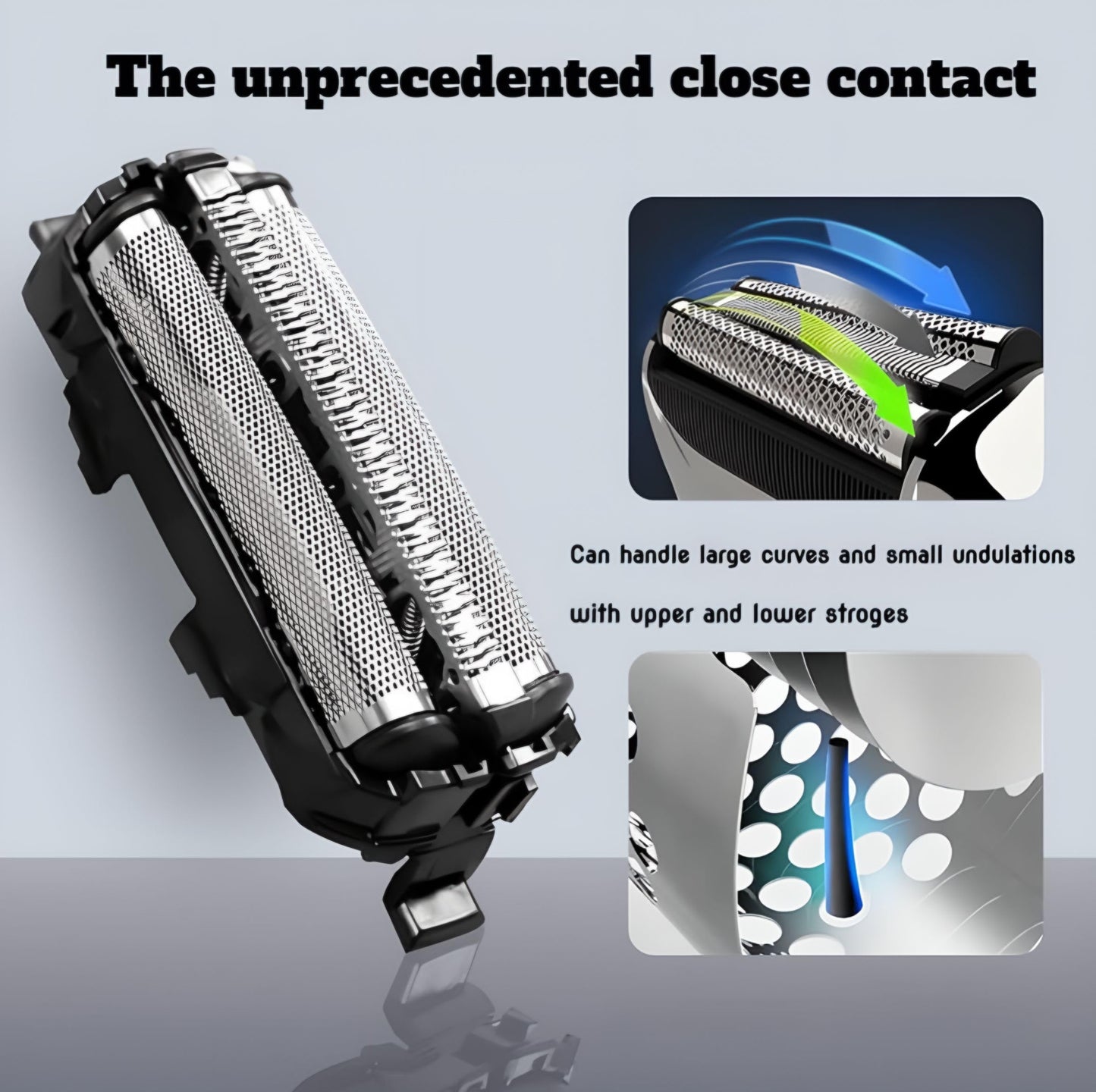 ES8013 Replacement Blade replacement foil head Compatible with Series ES9013 ES9087 ES9068 ES8101 ES-CST2S, ES-CST2R, ES-CST2T, ES-LT41 Beauty and Personal Care QUORIX