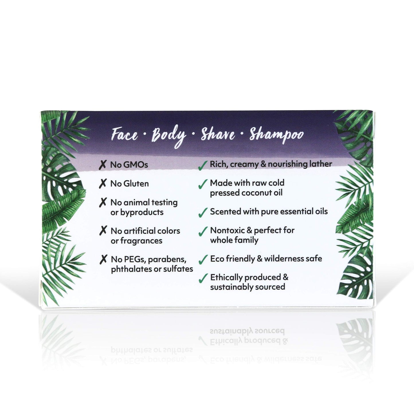Coco Fiji Soap Bar for Face and Body Infused With Organic Coconut Oil, Peppermint, Essential Oil, Natural Soap for Moisturizing & Pore Purifying Skin Beauty & Personal Care Organic Fiji