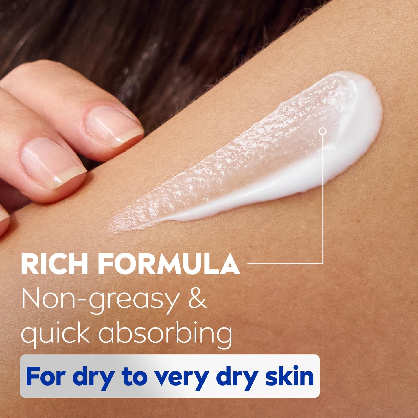 NIVEA Essentially Enriched Body Cream for Dry to Very Dry Skin with Hyaluronic Acid, Deep Nourishing Serum and Almond Oil, 72-Hour Body Moisturizer Beauty & Personal Care NIVEA