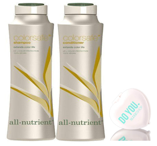 All Nutrient COLOR SAFE Shampoo & Conditioner DUO Set, extends color life (with Sleek Compact Mirror) (25 oz / 750ml Large DUO Kit) Beauty & Personal Care All Nutrient