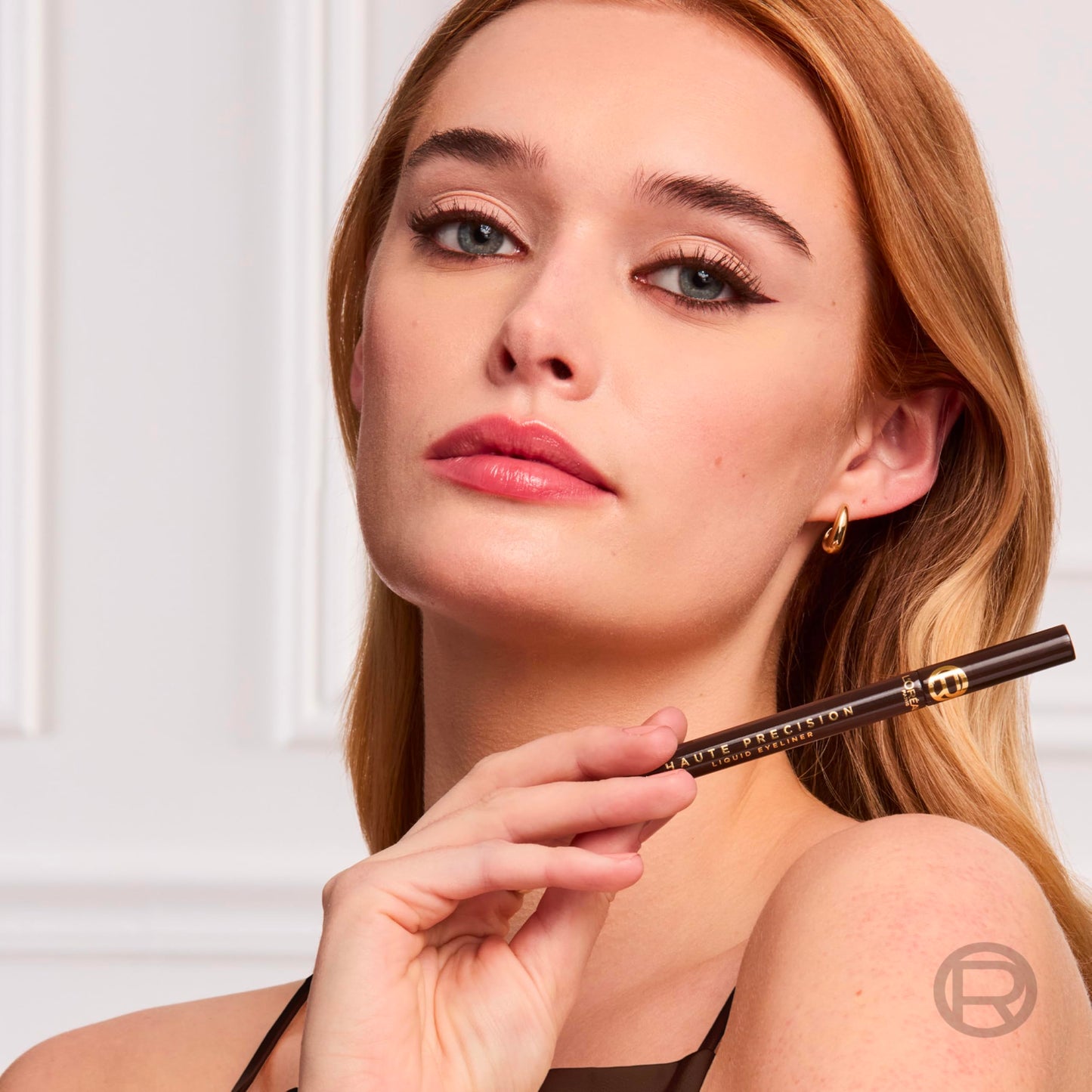 L'Oreal Paris Haute Precision Waterproof Liquid Eyeliner, Smudge-Proof Eye Liner with Micro-Tip, for up to 28HR Eye Makeup Wear, 020 Brown Leather Beauty & Personal Care L'Oreal Paris