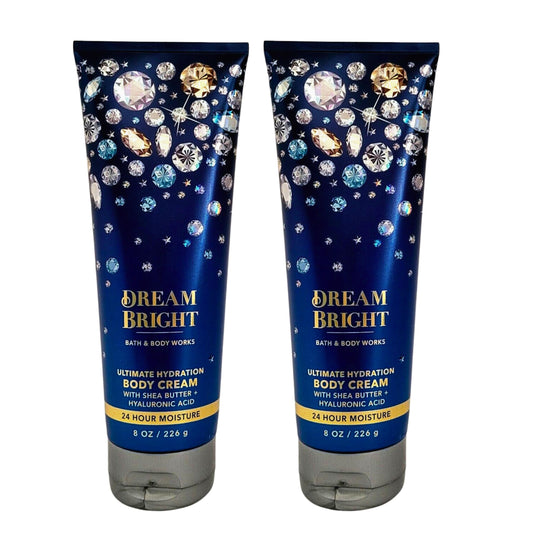 Bath & Body Works Ultra Shea Body Cream, 8oz Each, Pack of 2 (Dream Bright) Beauty & Personal Care Bath & Body Works