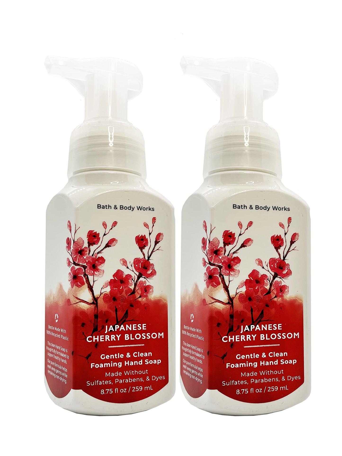Bath & Body Works, Gentle Foaming Hand Soap. Japanese Cherry Blossom (2-Pack) Beauty & Personal Care Bath & Body Works