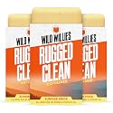 Wild Willies Mens Bar Soap - Moisturizing and Exfoliating Body Soap for Men with Coconut Oil and Jojoba Oil - Sunrise Ridge Citrus Scent - 6 oz, 3 Beauty & Personal Care Wild Willies