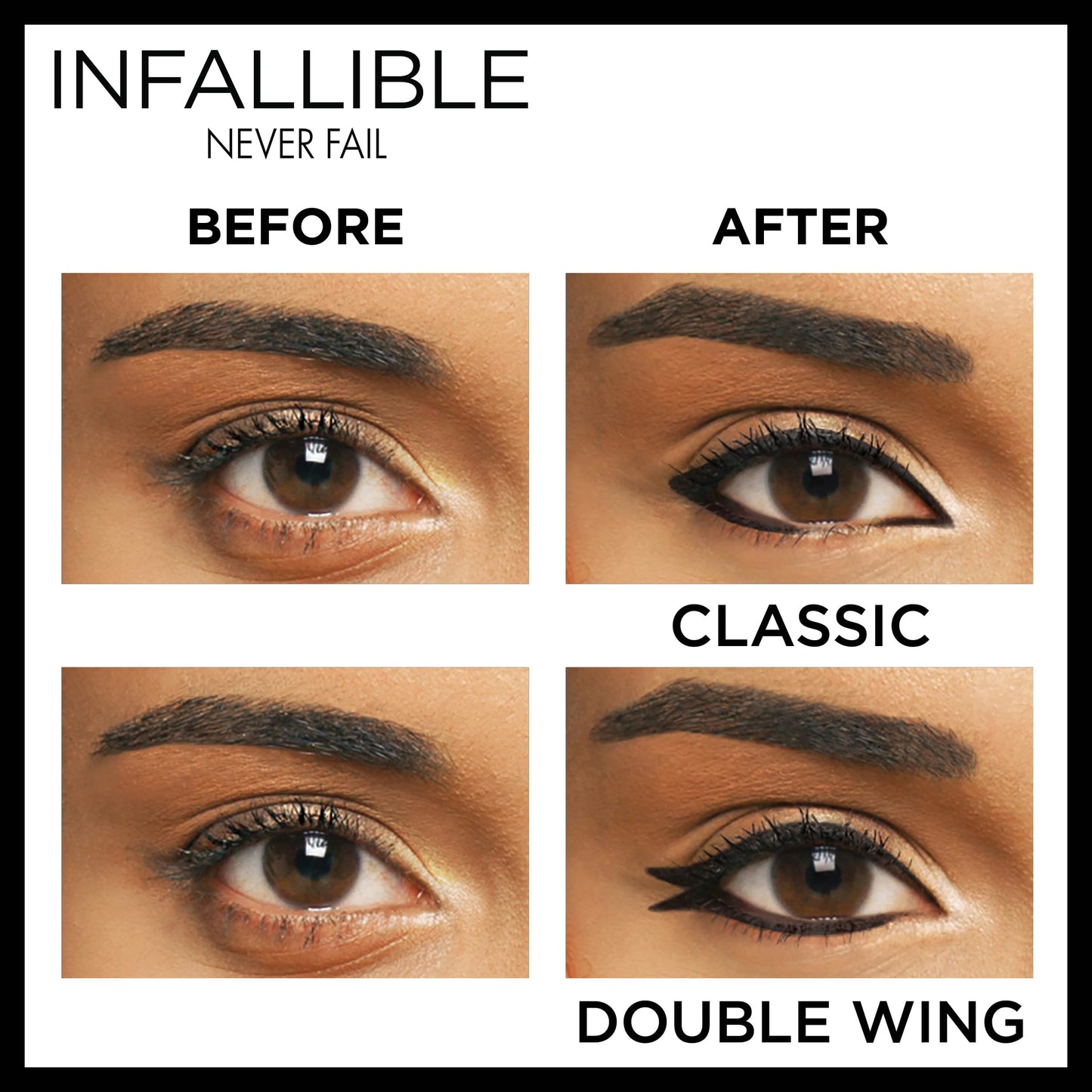 L'Oreal Paris Makeup Infallible Never Fail Original Mechanical Pencil Eyeliner with Built in Sharpener, Slate, 0.008 oz. Beauty & Personal Care L'Oreal Paris