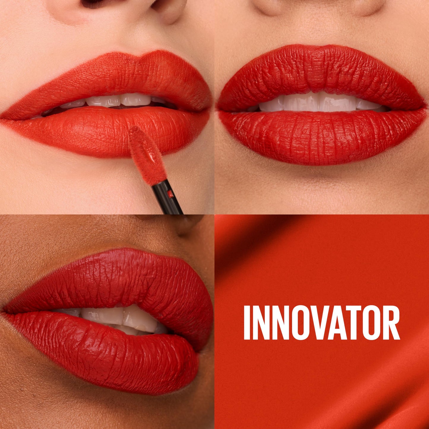 Maybelline Super Stay Matte Ink Liquid Lipstick Makeup, Long Lasting High Impact Color, Up to 16H Wear, Innovator, Cardinal Red, 1 Count, Packaging Beauty & Personal Care MAYBELLINE