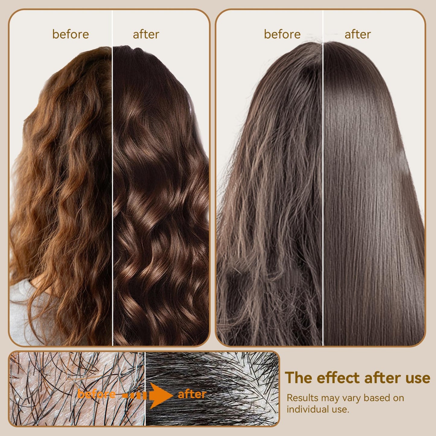 LUSETA Rice Water Shampoo and Conditioner Set for Hair Volume, Strengthening, Nourishing for Hair, Hydrating & Frizz Control, Revitalizes Shine Beauty & Personal Care L LUSETA