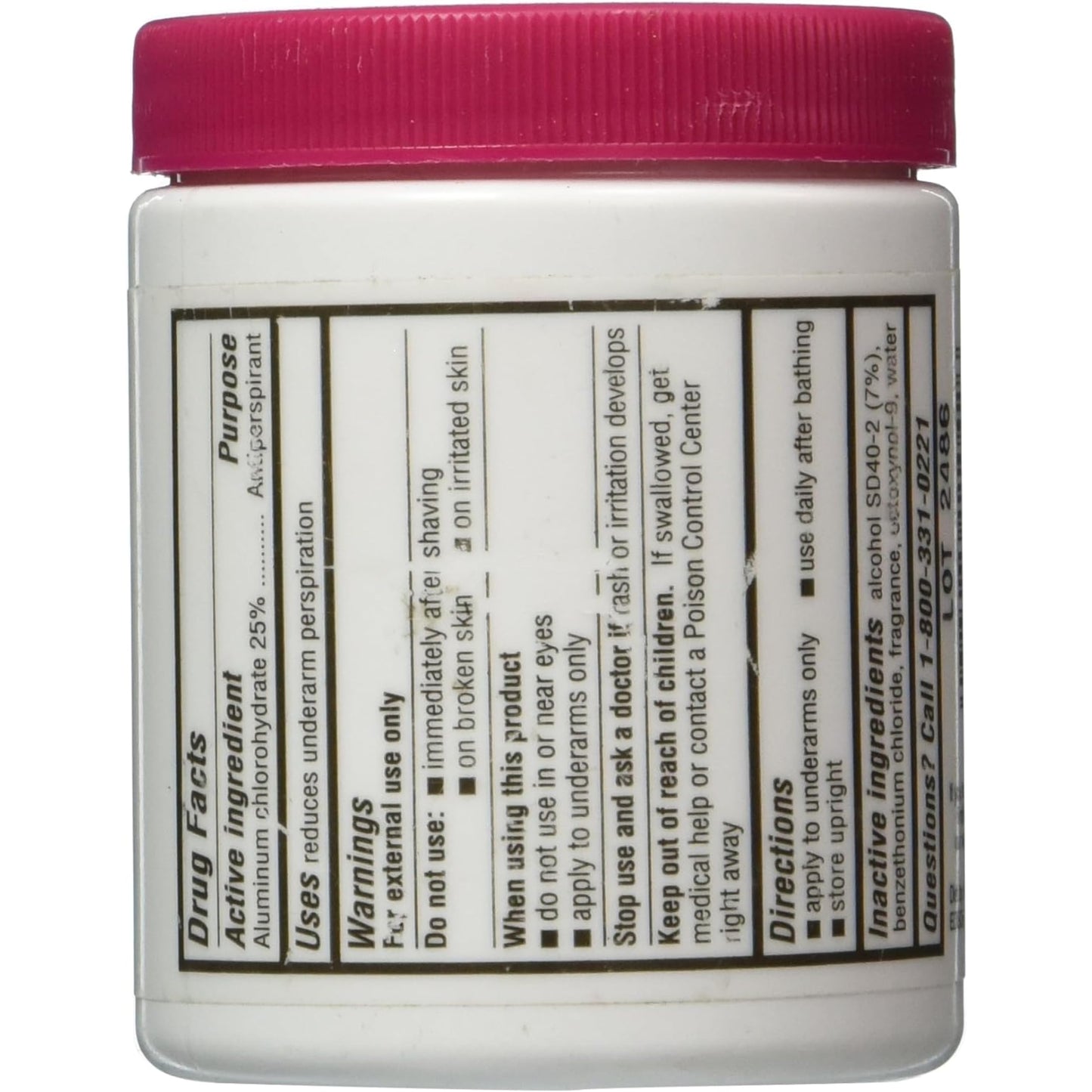 5-Day Anti-Perspirant Deodorant Pads Regular Scent, 75-Count, 5-Pack Beauty and Personal Care 5-day