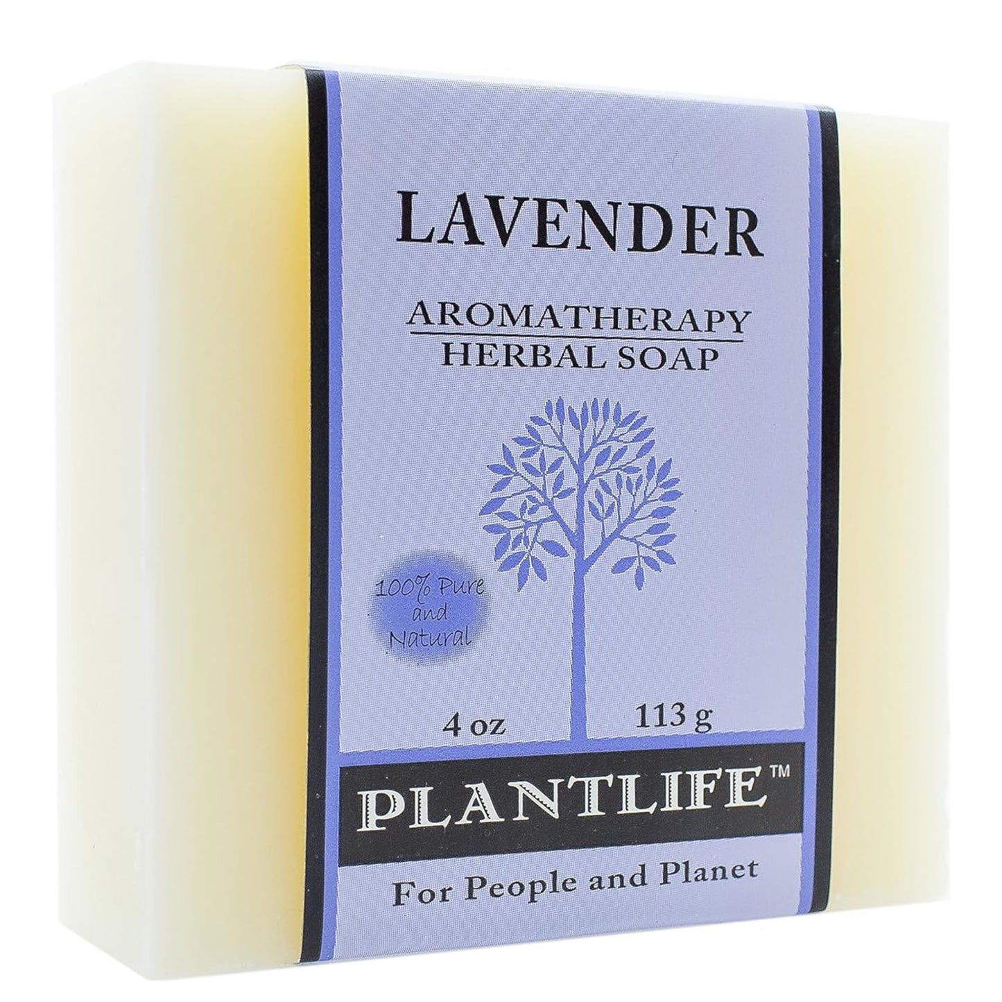 Plantlife Lavender Bar Soap - Moisturizing and Soothing Soap for Your Skin - Hand Crafted Using Plant-Based Ingredients - Made in California 4oz Bar Beauty & Personal Care Plantlife
