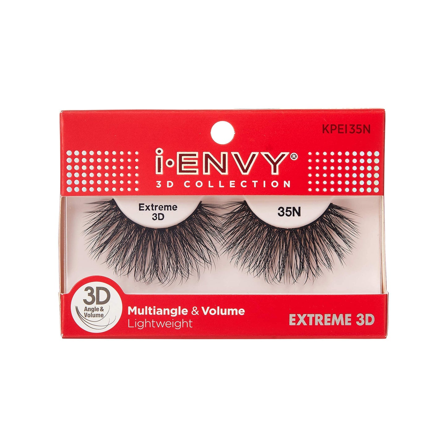 i-Envy 3 Pairs False Eyelashes 3D Glam Collection Multi-angle & Volume Extreme Lashes Beauty & Personal Care i•ENVY