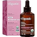 Cliganic Organic Rosehip Seed Oil for Face, 100% Pure | Natural Cold Pressed Unrefined Non-GMO | Carrier Oil for Skin, Hair & Nails Beauty & Personal Care Cliganic