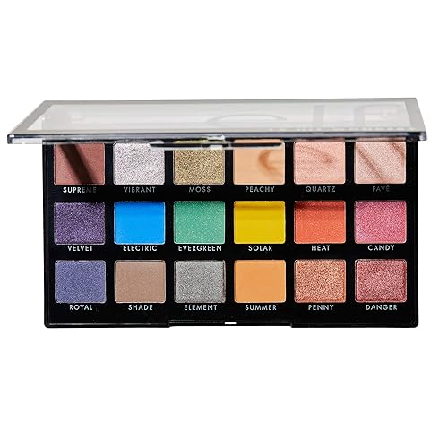 e.l.f. 18 Hit Wonders Eyeshadow Palette | 18 Shades | Matte, Satin & Shimmer | Ultra-Pigmented | 0.63 Oz (18g) Beauty & Personal Care e.l.f.