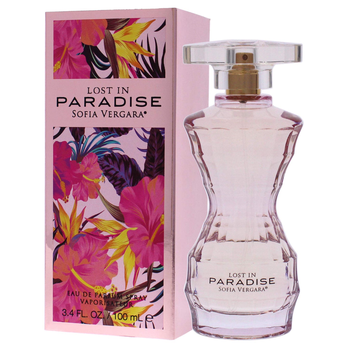 SOFIA VERGARA Lost In Paradise Women EDP Spray, 3.4 Fl Oz (Pack of 1), (551956) Beauty & Personal Care SOFIA VERGARA