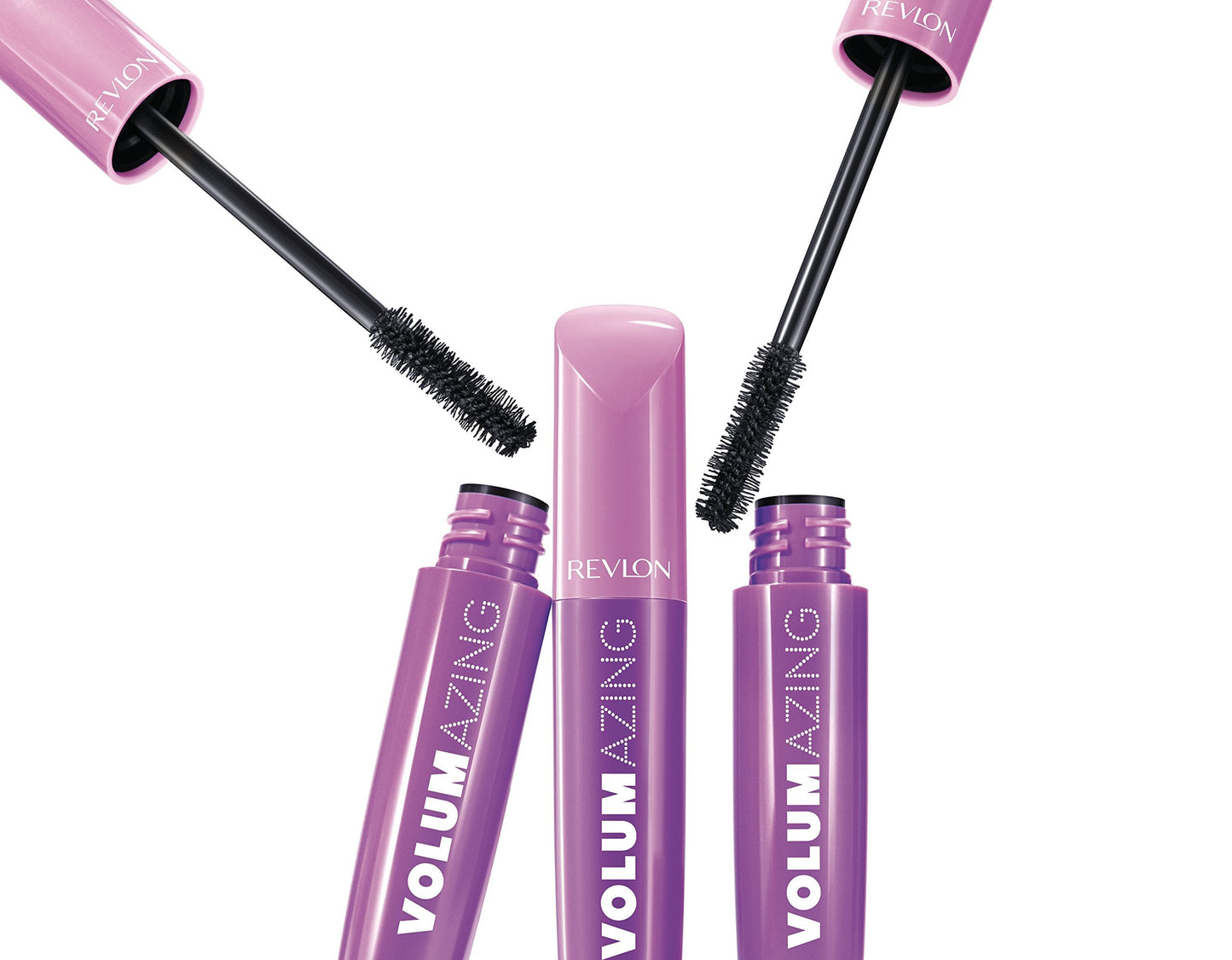 Revlon Volumazing Mascara, Oversized Brush for Thick, Fluffy, Fanned-Out Eye Lashes, Long Lasting, Blackened Brown (903), 0.3 oz Beauty & Personal Care REVLON