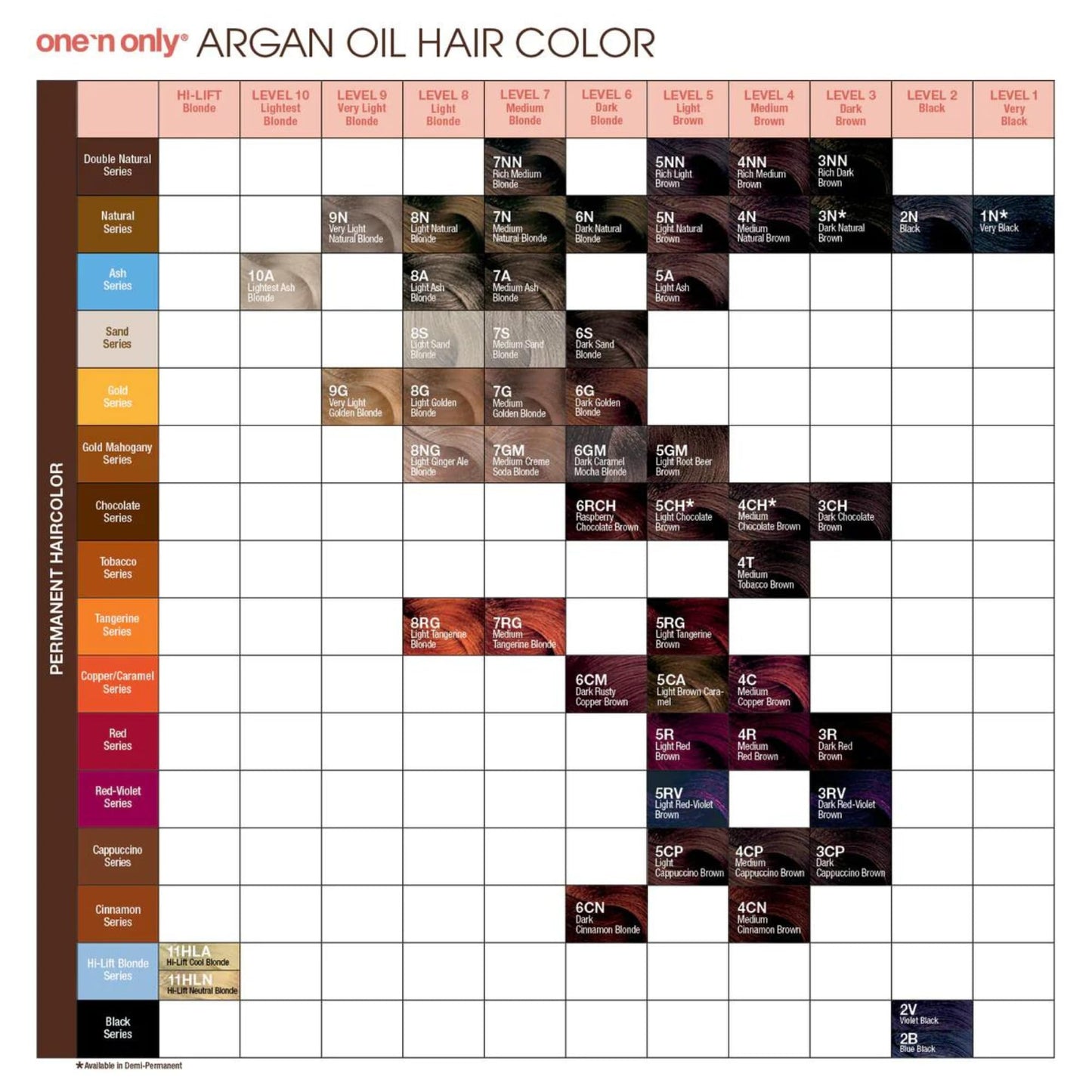 One N' Only Permanent Hair Color - Permanent Hair Dye Made with Argan Oil - Delivers Rich, Accurate Tones with Gray Coverage - Improves Moisture Beauty & Personal Care One 'N Only