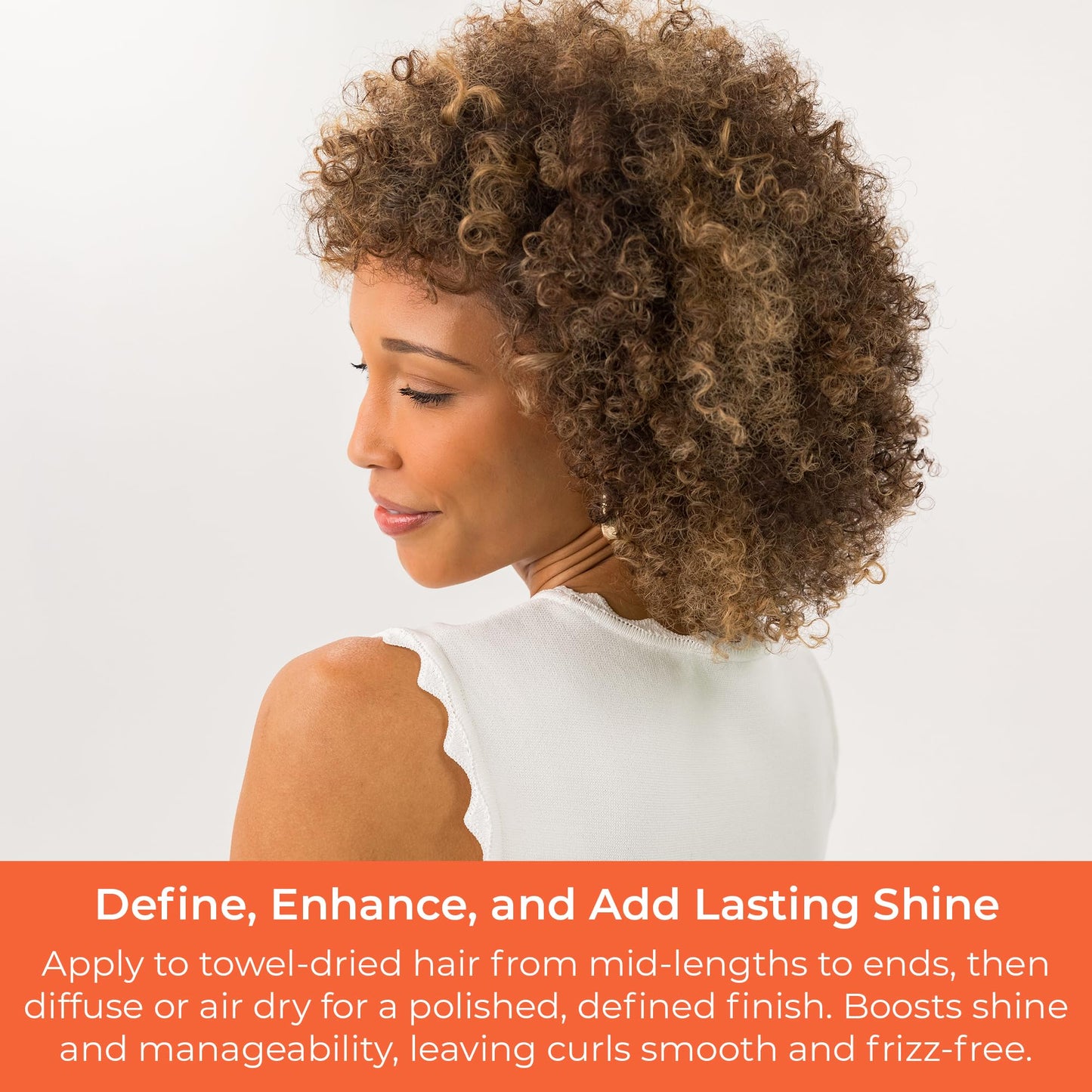 CIBU Curl + Coil Enhancing Gelée - Curl Defining Gel for Curly Hair and Wavy Hair - Lightweight Gel with Argan, Jojoba and Sunflower Oil to Reduce Beauty & Personal Care CIBU