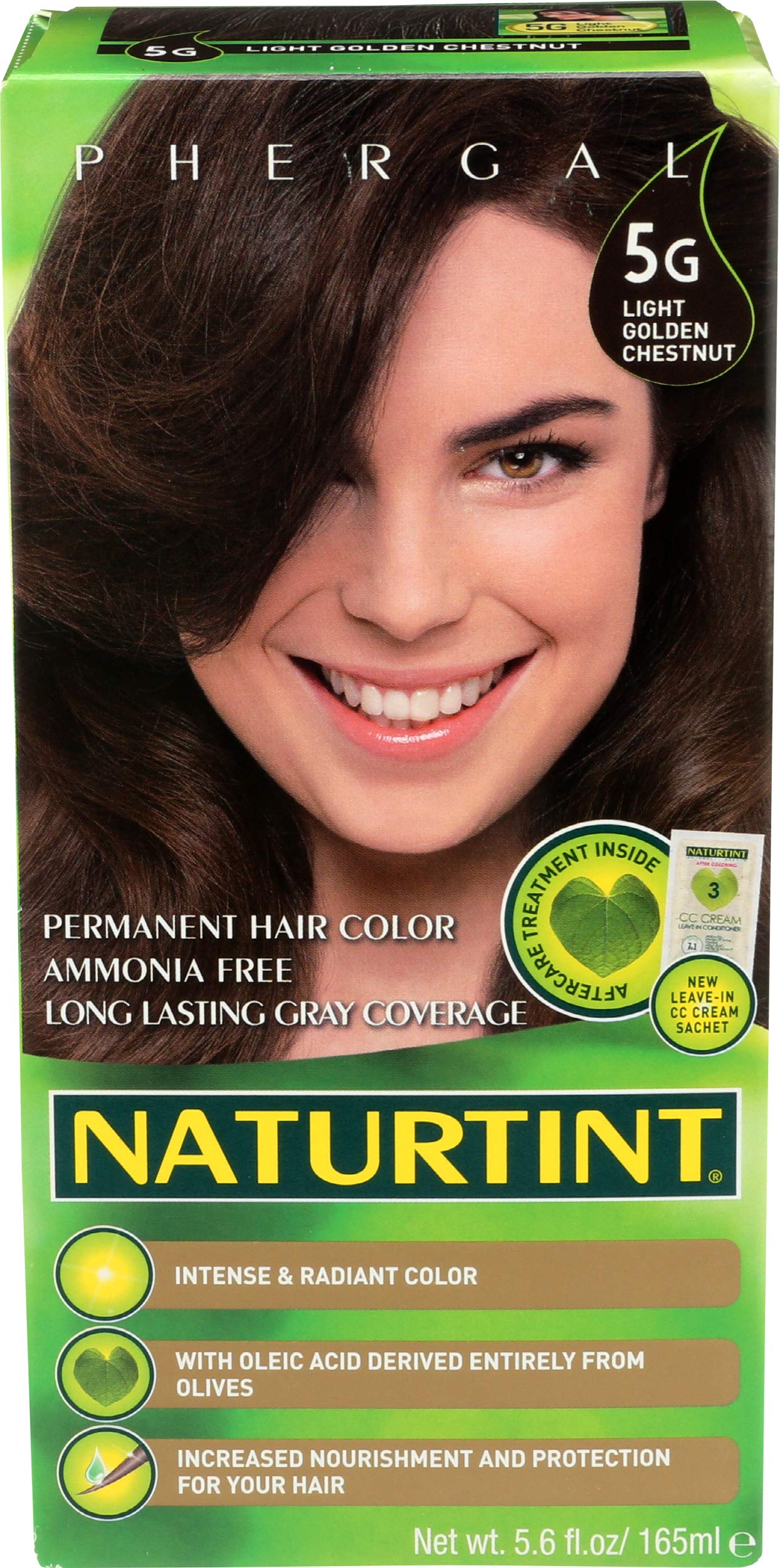 Naturtint Permanent Hair Colors Light Golden Chestnut (5G) 5.28 Fl. oz. Beauty & Personal Care Naturtint