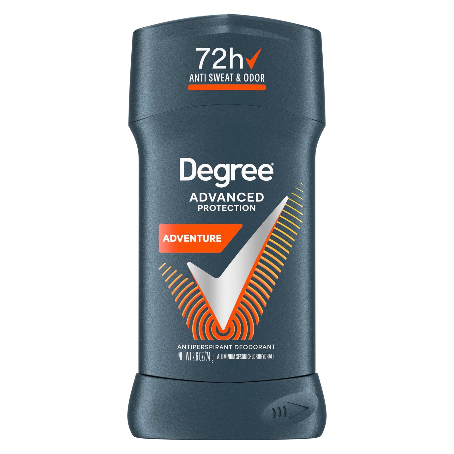 Degree Men Antiperspirant Deodorant Adventure 72-Hour Sweat and Odor Protection Antiperspirant For Men With Body Heat Activated Technology 2.6 oz Beauty and Personal Care Degree