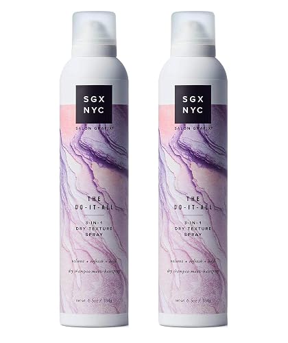 SGX NYC 3-In-1 Dry Texture Spray The Do-It-All 6.5 Ounce (2 Pack) Beauty & Personal Care SGX NYC