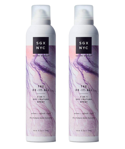 SGX NYC 3-In-1 Dry Texture Spray The Do-It-All 6.5 Ounce (2 Pack) Beauty & Personal Care SGX NYC