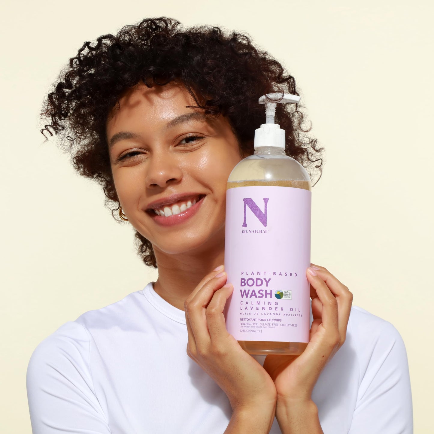 Dr. Natural Calming Lavender Oil Body Wash - Dry Skin Moisturizing Natural Body Wash with Shea Butter and Coconut Oil - For Family and Pets - 32 oz Beauty & Personal Care Dr. Natural