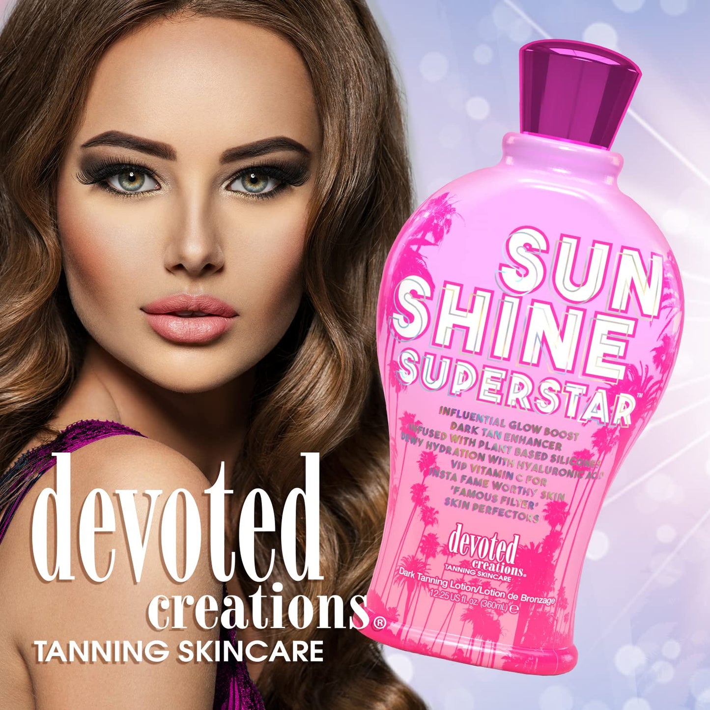 Devoted Creations Sunshine Superstar Dark Tan Enhancer (360ml) Beauty & Personal Care Devoted Creations